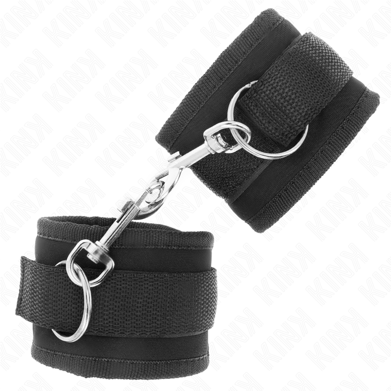 KINK - WRIST NYLON BIND HOOK&LOOP BLACK MODEL 2 ADJUSTABLE 18-35 CM X 6 CM