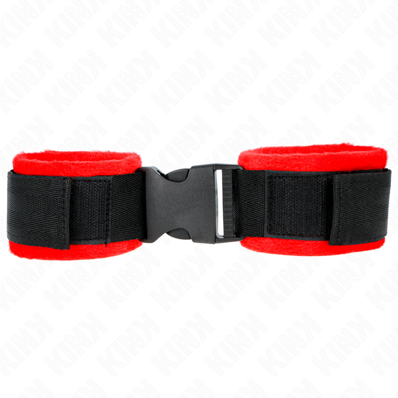 KINK - WRIST RESTRAINTS NYLON BIND HOOK&LOOP BLACK MODEL 1 ADJUSTABLE 25-35 CM X 6 CM