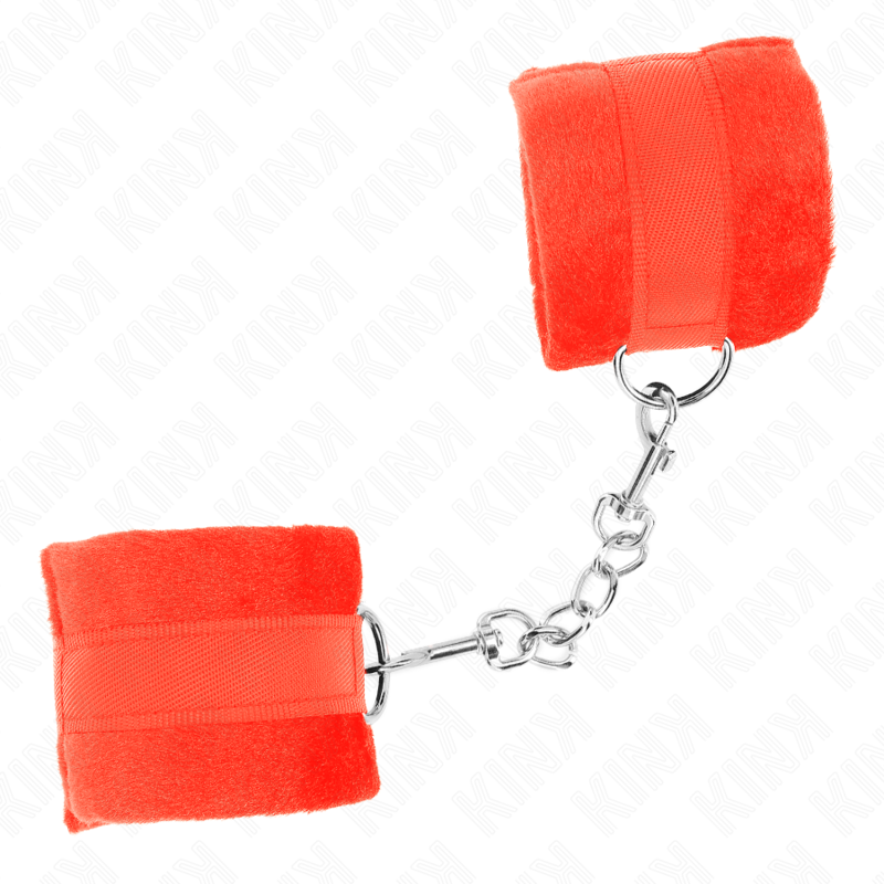KINK - ESPOSAS DE CUERO PARA PRINCIPIANTES ROJAS 30 X 7 CM