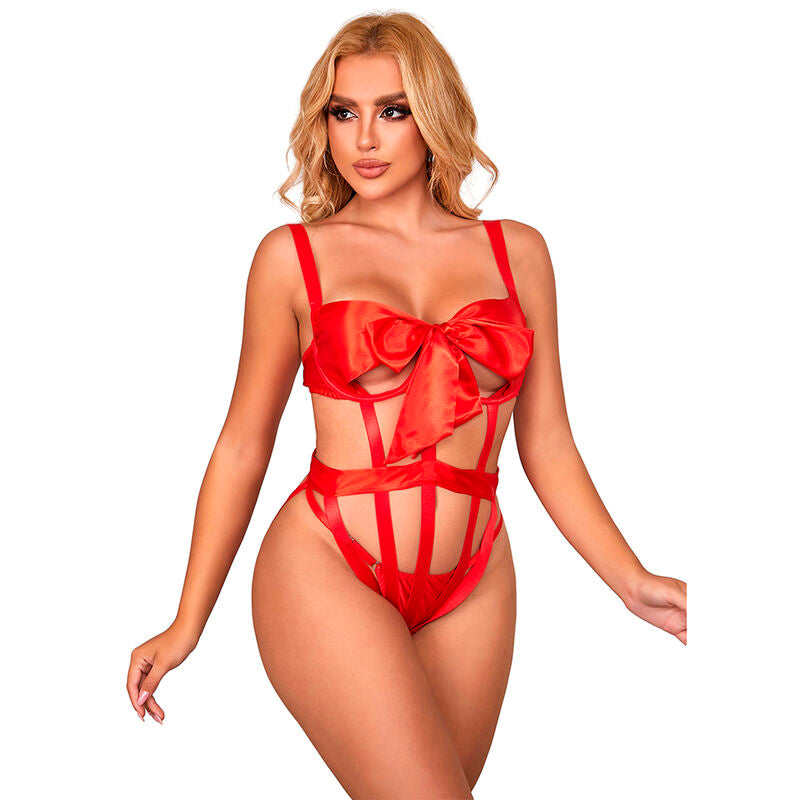 SUBBLIME - BODY SEXY ABERTO COM LAÇO VERMELHO