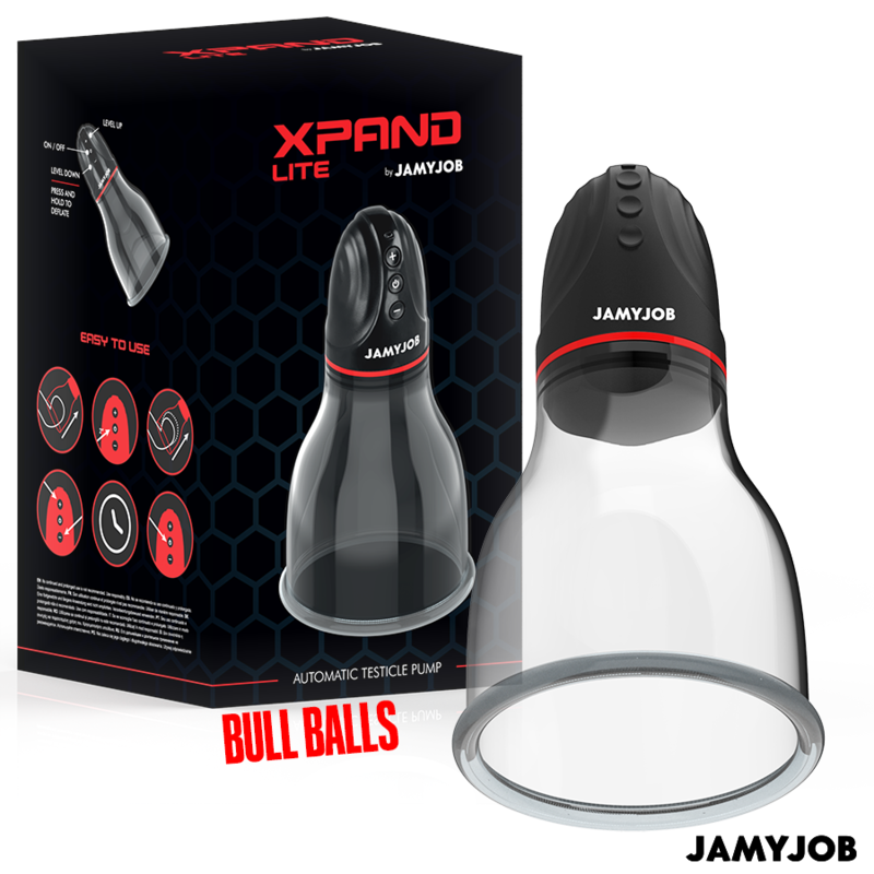 JAMYJOB - BOMBA DE PRUEBA AUTOMÁTICA XPAND LITE 3 NIVELES DE SUCCIÓN GRIS