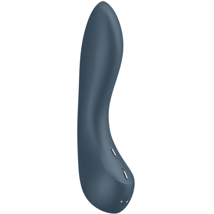 SATISFYER - G-SPOT WAVE 4 12 VIBRACIONES VIBRADOR GRIS OSCURO PROGRAMA