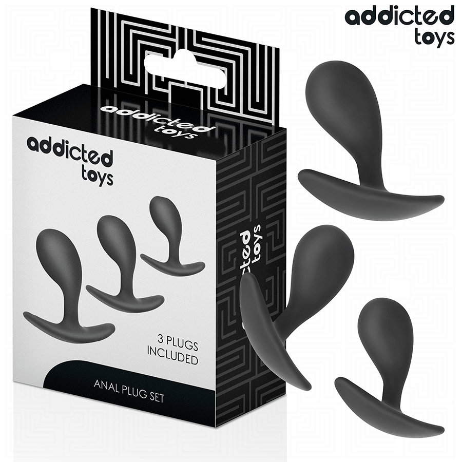 ADDICTED TOYS - SET OF 3 ANAL PLUG MODEL 3