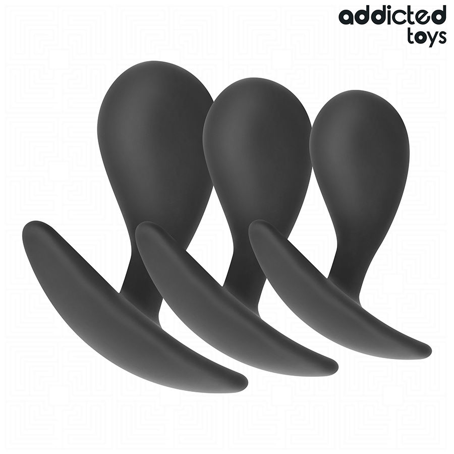 ADDICTED TOYS - SET OF 3 ANAL PLUG MODEL 3