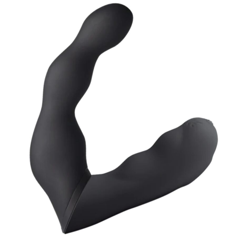 ROCKS-OFF - BLACK ANAL AND PROSTATE VIBRATOR ADAPTER