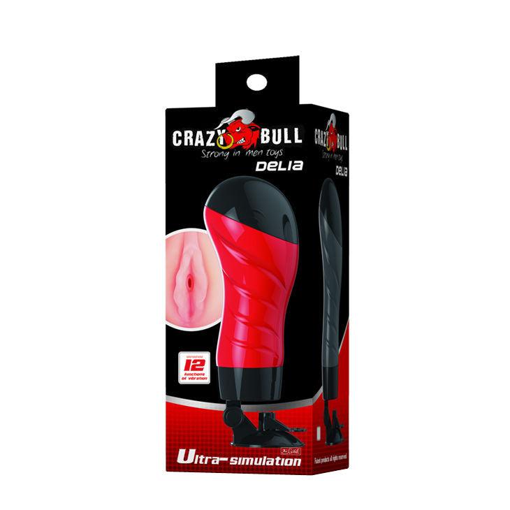 CRAZY BULL - FLORA VAGINA COM BASE MASTURBADOR DE VOZ - Intimate Vibes