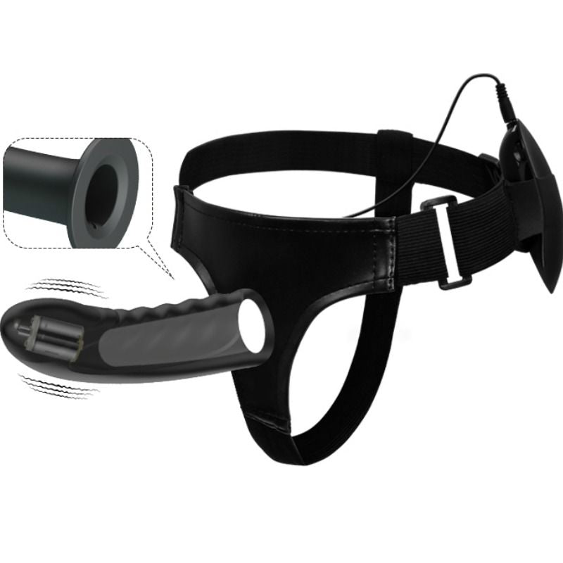 PRETTY LOVE - STRAP ON MARVIN CON VIBRACIÓN Y DILDO HUECO