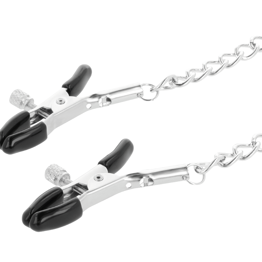 OSCURIDAD - COLLAR CON PINZAS PARA LOS PIES NEGRAS