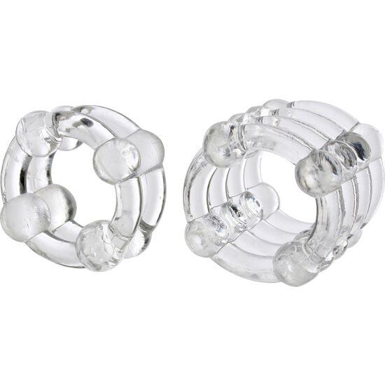 CALEXOTICS - ANILLOS POTENCIADORES TRANSPARENTES PARA POTROS