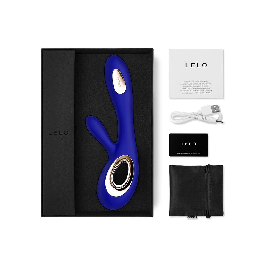 LELO - SORAYA WAVE MIDNIGHT BLUE RABBIT VIBRATOR