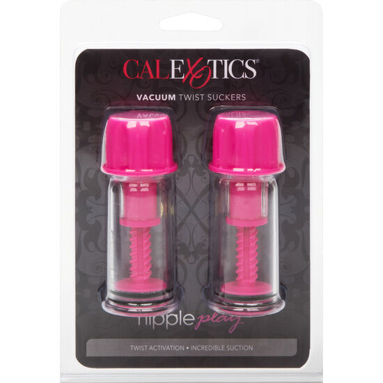 CALEXOTICS - Ventosas giratorias al vacío de color rosa