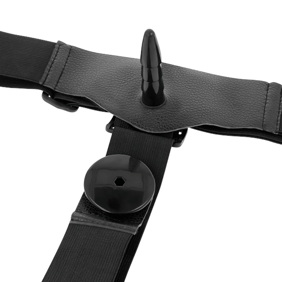 HARNESS ATTRACTION - HARRIS DOUBLE PENETRATION WITH VIBRATION 18 CM -O- 3.5 CM