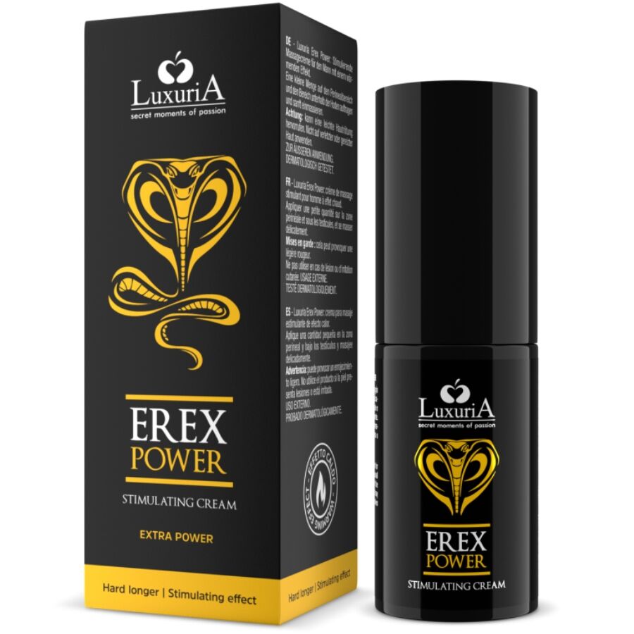 INTIMATELINE LUXURIA - EREX POWER HARD CREMA PARA EL PENE MÁS LARGO 30 ML