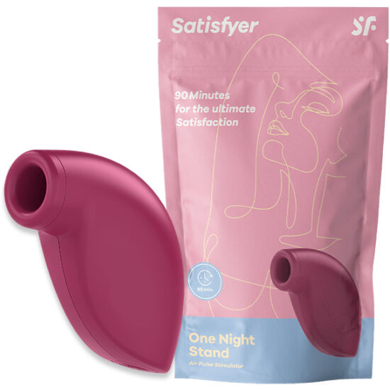 Satisfyer One Night Stand – Air Pulse Clitoral Stimulator (90 Minutes of Pleasure)