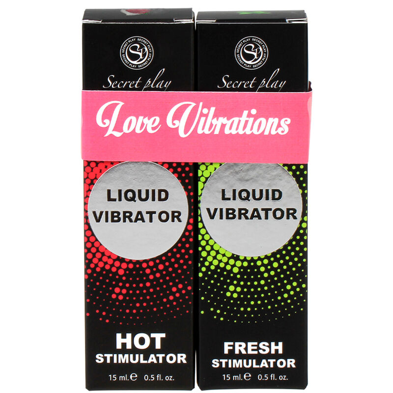 SECRETPLAY - PAQUETE VIBRADOR LÍQUIDO LOVE VIBRATIONS