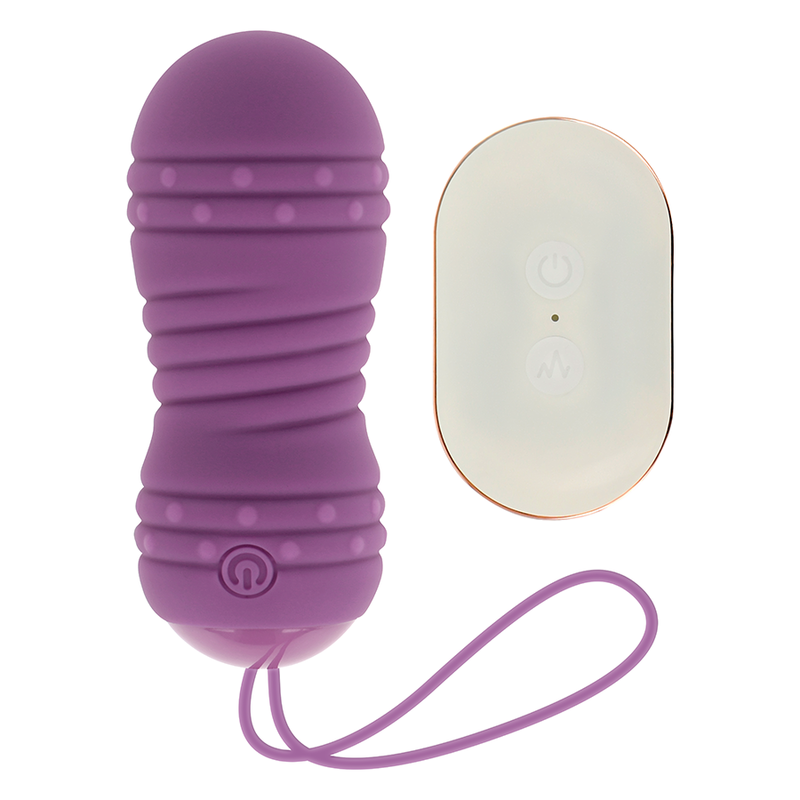 OHMAMA - HUEVO CONTROL REMOTO 7 MODOS DE ROTACIÓN MORADO