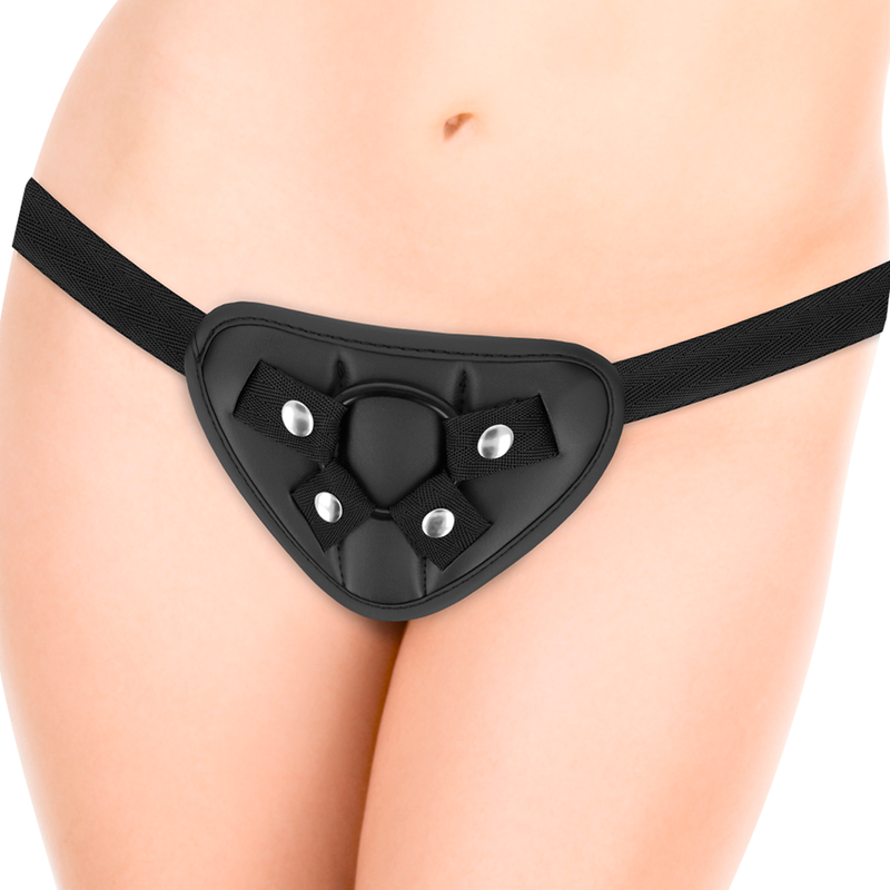 CYBER SILICOCK - JUDE LIQUID SILICONE STRAP-ON WITH 3 FREE RINGS 18 CM -O- 3.2 CM