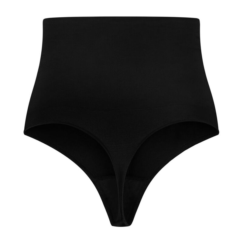 BYE-BRA - SEAMLESS THONG STYLE BELT BLACK SIZE L