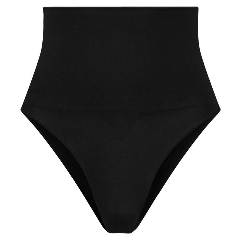 BYE-BRA - SEAMLESS THONG STYLE BELT BLACK SIZE L