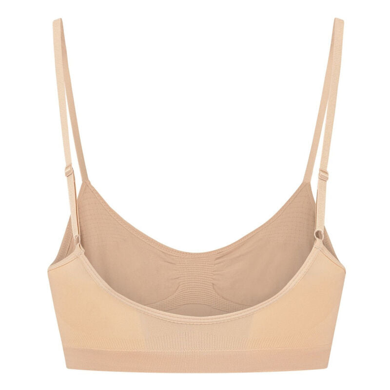 BYE-BRA - MEDIUM CONTROL BRA WITHOUT DOTS BLACK SIZE S
