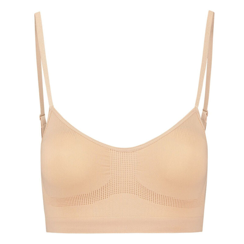 BYE-BRA - MEDIUM CONTROL BRA WITHOUT DOTS BLACK SIZE S
