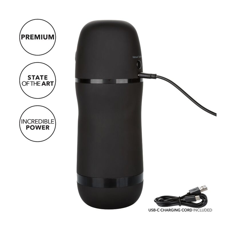 CALEXOTICS - OPTIMUM POWER STROKER VIBRATION AND JUICE FUNCTIONS