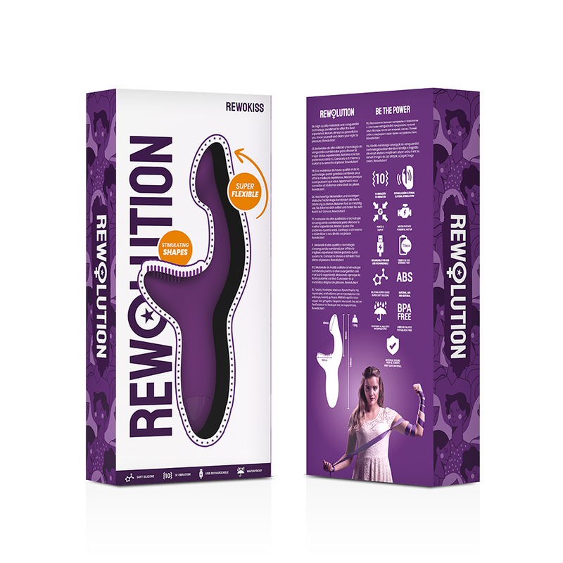 REWOLUTION - REWOKISS POINT VIBRATOR FOR STIMULATOR