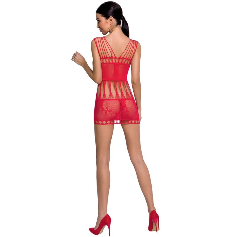 PASSION - WOMAN BS090 RED BODYSTOCK ONE SIZE