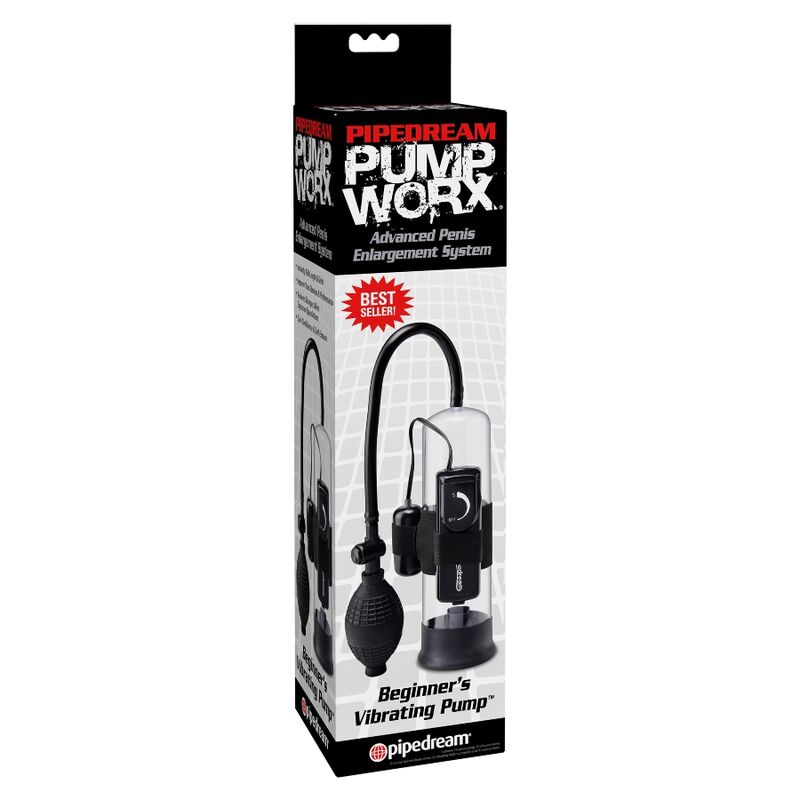 PUMP WORX - STARTS VIBRATING SUCTION CUP PUMP