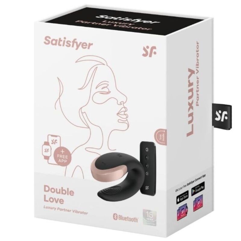 Couple Vibrator with Double Love Luxury App – Satisfyer
