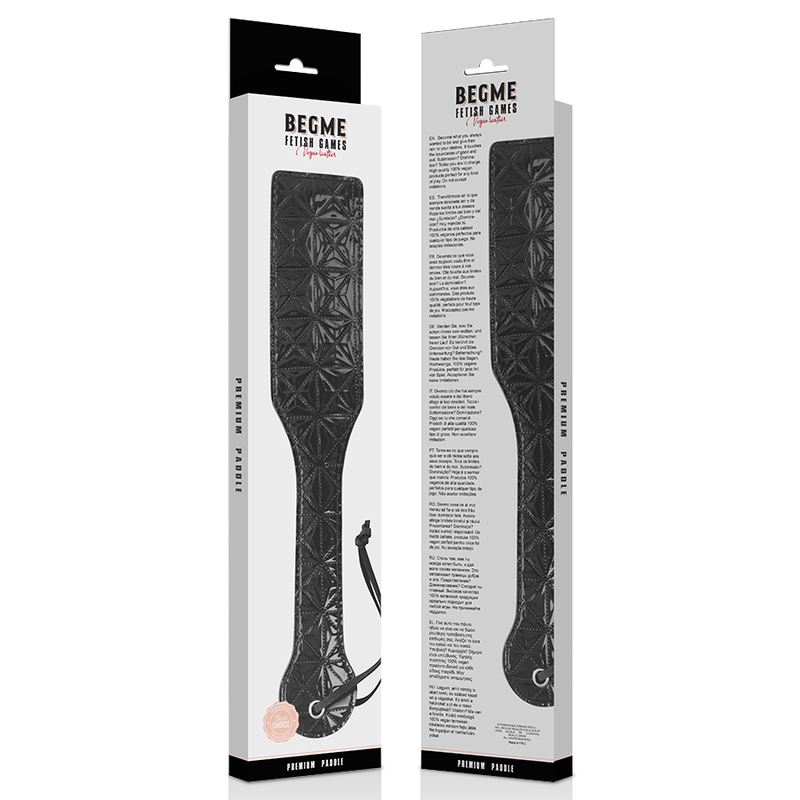 BEGME - BLACK EDITION VEGAN LEATHER OAR