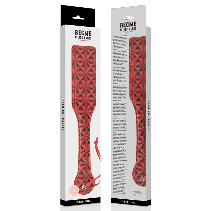 BEGME - RED EDITION VEGAN LEATHER SHOE