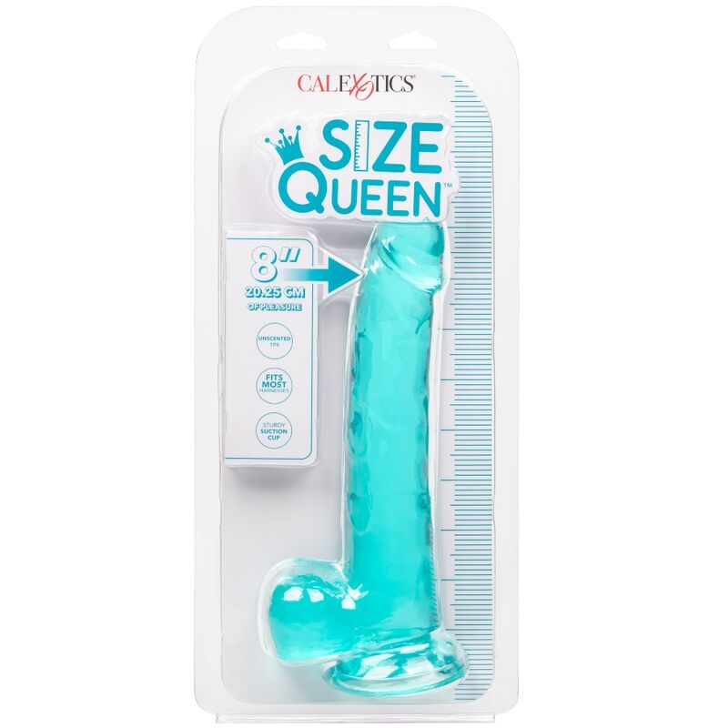 CALEXOTICS - QUEEN SIZE DILDO BLUE 20.3 CM