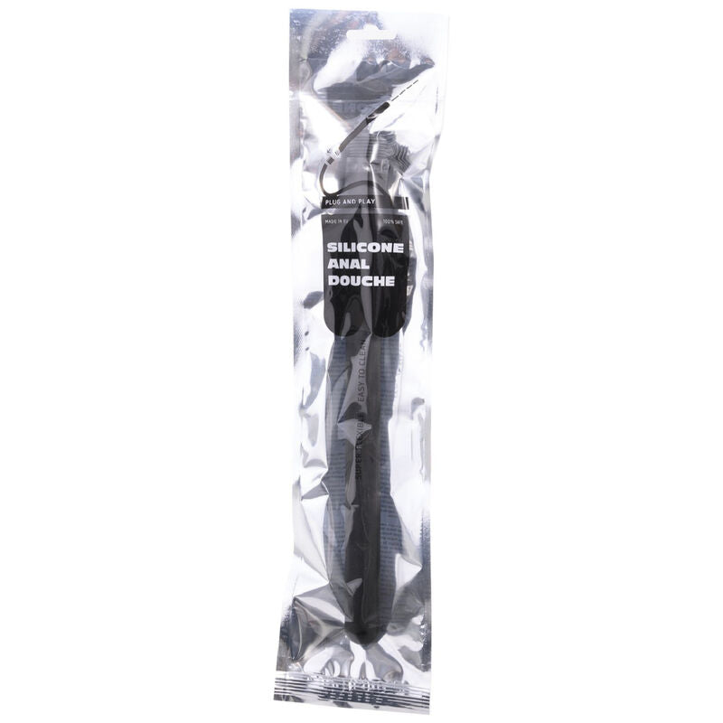 TODO NEGRO - TAPÓN PARA SISTEMA DE DUCHA ANAL DE SILICONA 27 CM