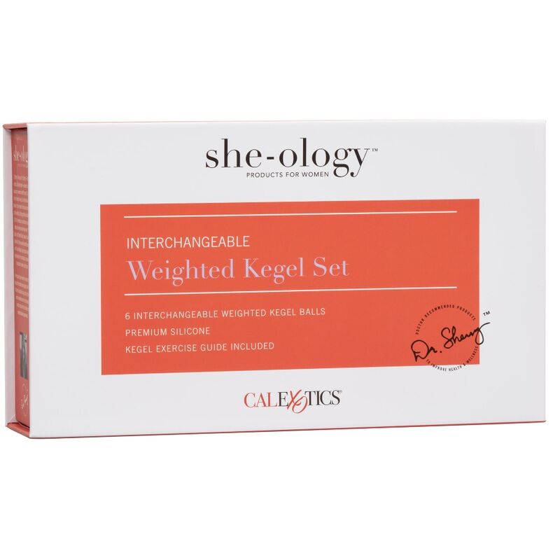 CALEXOTICS - JUEGO DE BOLAS KEGEL INTERCAMBIABLES SHE-OLOGY