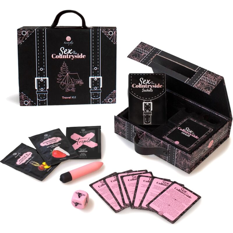 SECRETPLAY - COUNTRY SEX TRAVEL KIT (ES/EN/DE/FR/NL/PT)