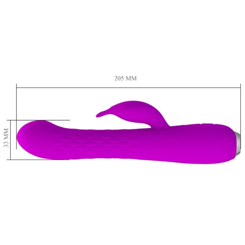 PRETTY LOVE - OVE MOLLY VIBRATOR WITH RECHARGEABLE ROTATION