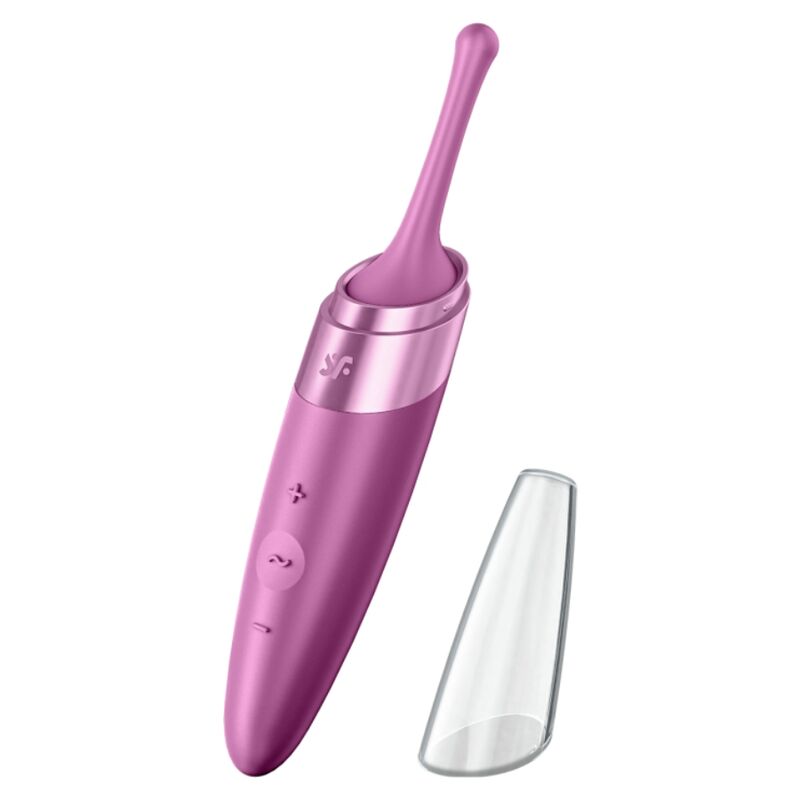 SATISFYER - TWIRLING DELIGHT PURPLE CLITORAL STIMULATOR
