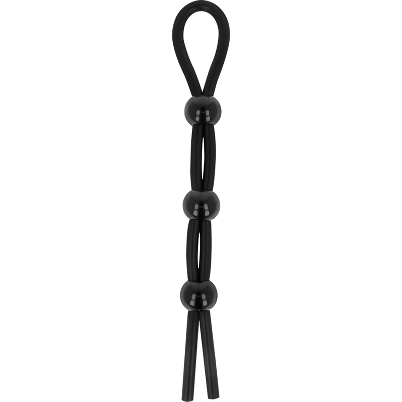 OHMAMA FETISH - COCK WITH CORD AND TESTICLE RING