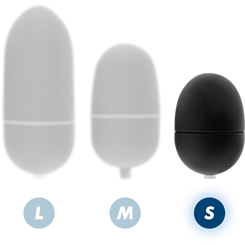 ONLINE - HUEVO VIBRADOR CON CONTROL REMOTO S NEGRO