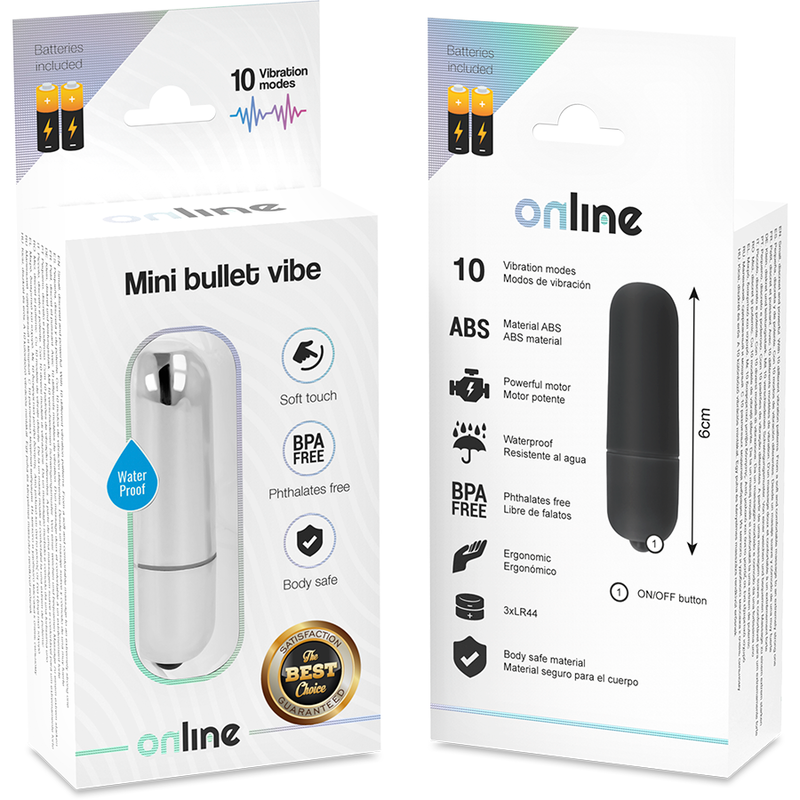 MINI VIBRATING SILVER BULLET
