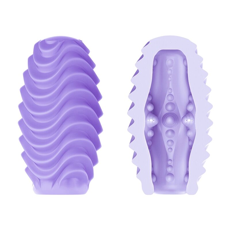 PRETTY LOVE - DOUBLE SIDED PURPLE MASTURBATOR EGG
