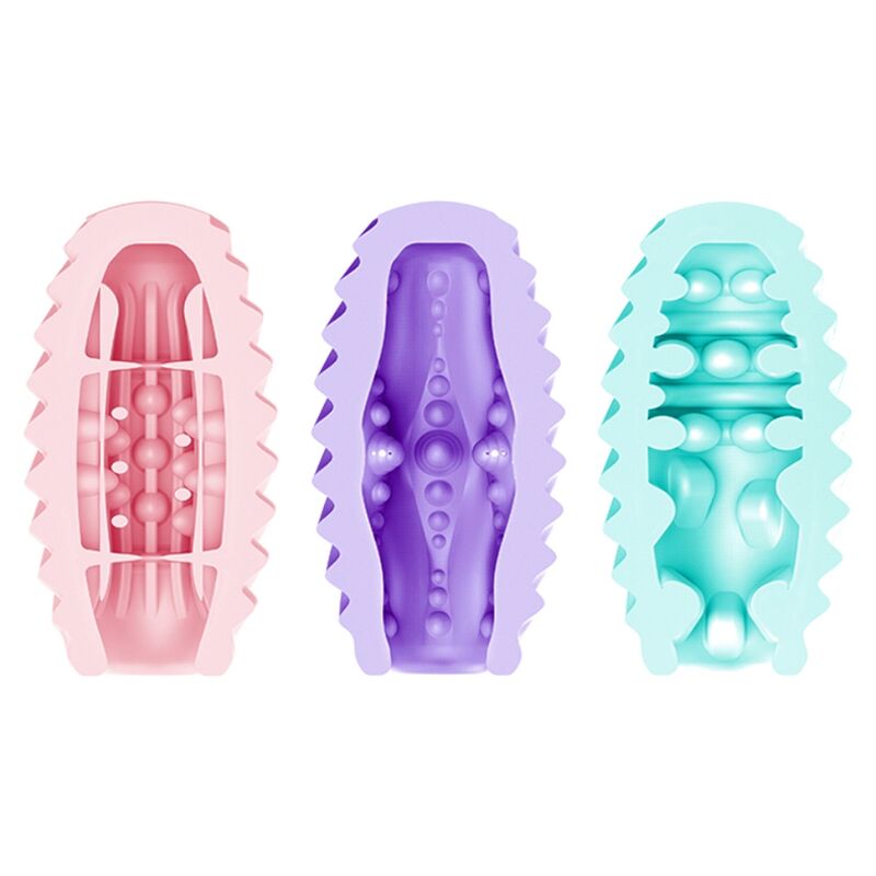 PRETTY LOVE - DOUBLE SIDED MASTURBATOR EGG - 15 UNITS