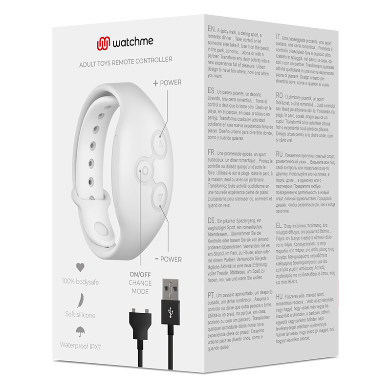 WATCHME - RELOJ CON TECNOLOGÍA INALÁMBRICA EN COLOR ROSA SUAVE