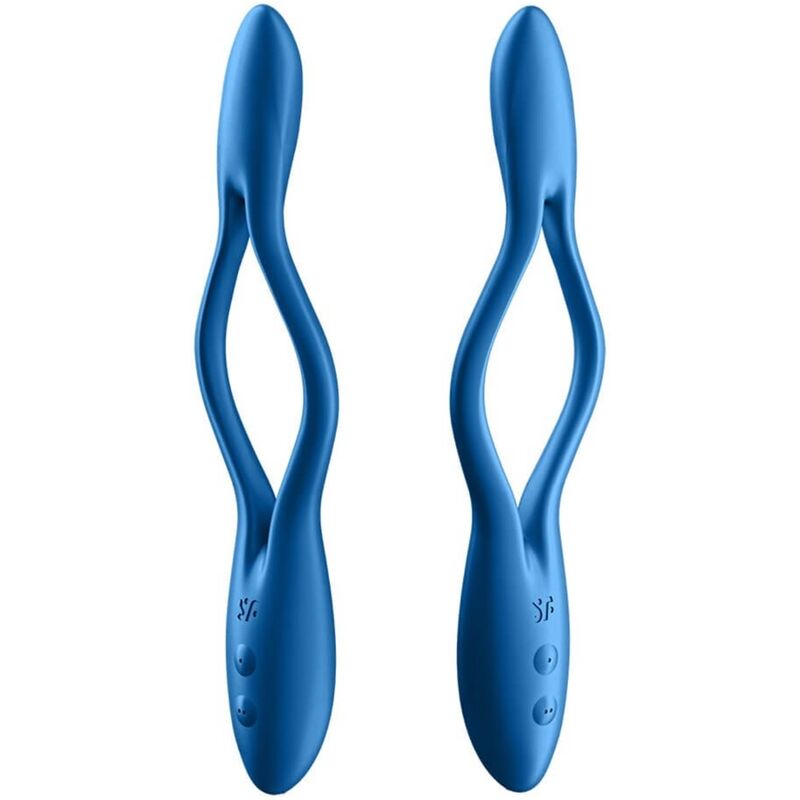 SATISFYER - MULTI VIBRATOR ELASTIC GAME BLUE