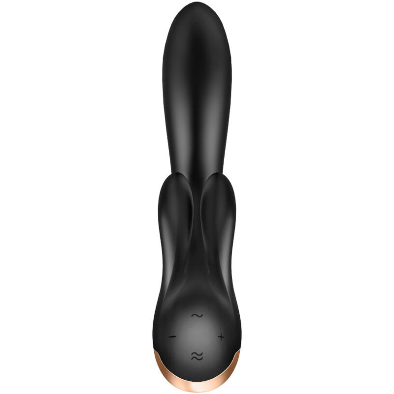 SATISFYER - DOUBLE FLEX WHITE VIBRATOR APP