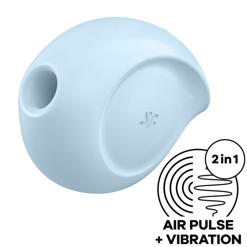 SATISFYER - SUGAR RUSH AIR PULSE STIMULATOR AND VIBRATOR PINK