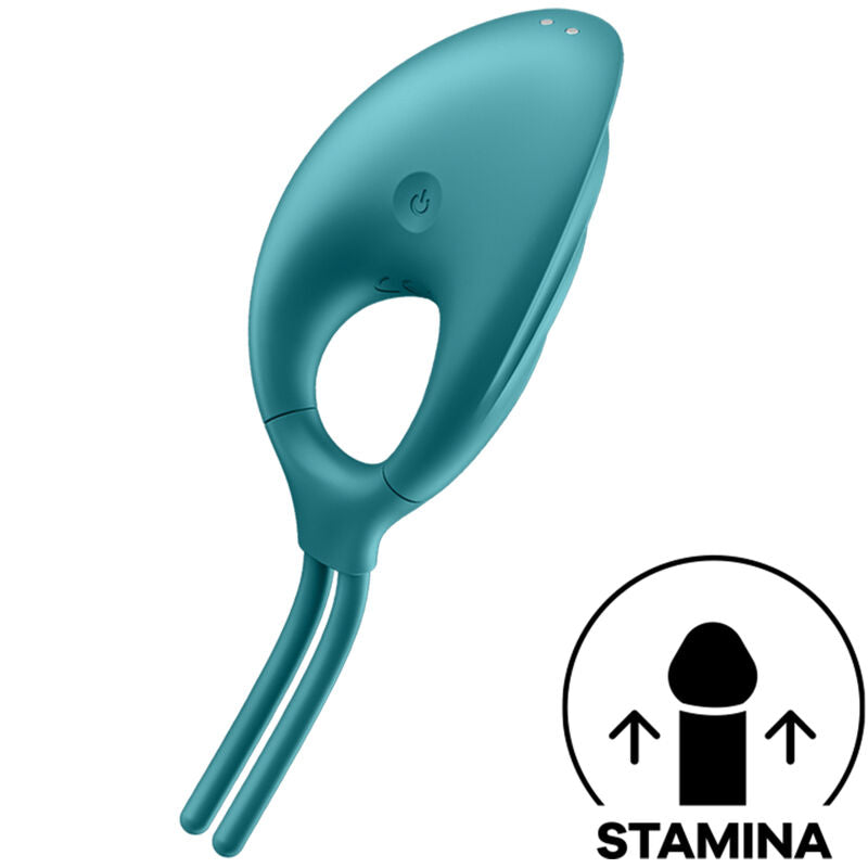 SATISFYER - GREEN SWORDSMAN RING VIBRATOR