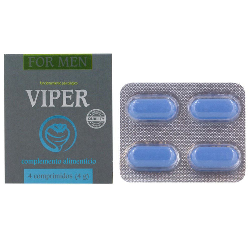 COBECO - VIPER PARA HOMBRE 4 COMPRIMIDOS