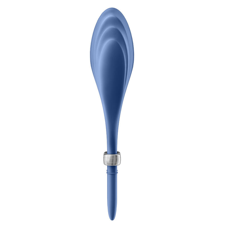 SATISFYER - BLUE DUELISM RING VIBRATOR